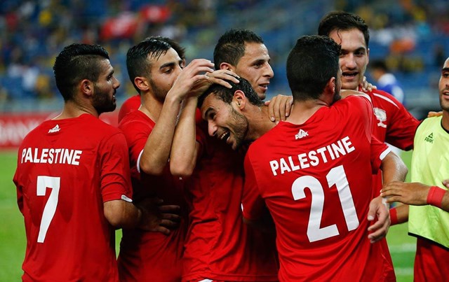 ĐT Palestine mang sang đội hình chất lượng để thi đấu với ĐT Việt Nam. Ảnh: VFF.
