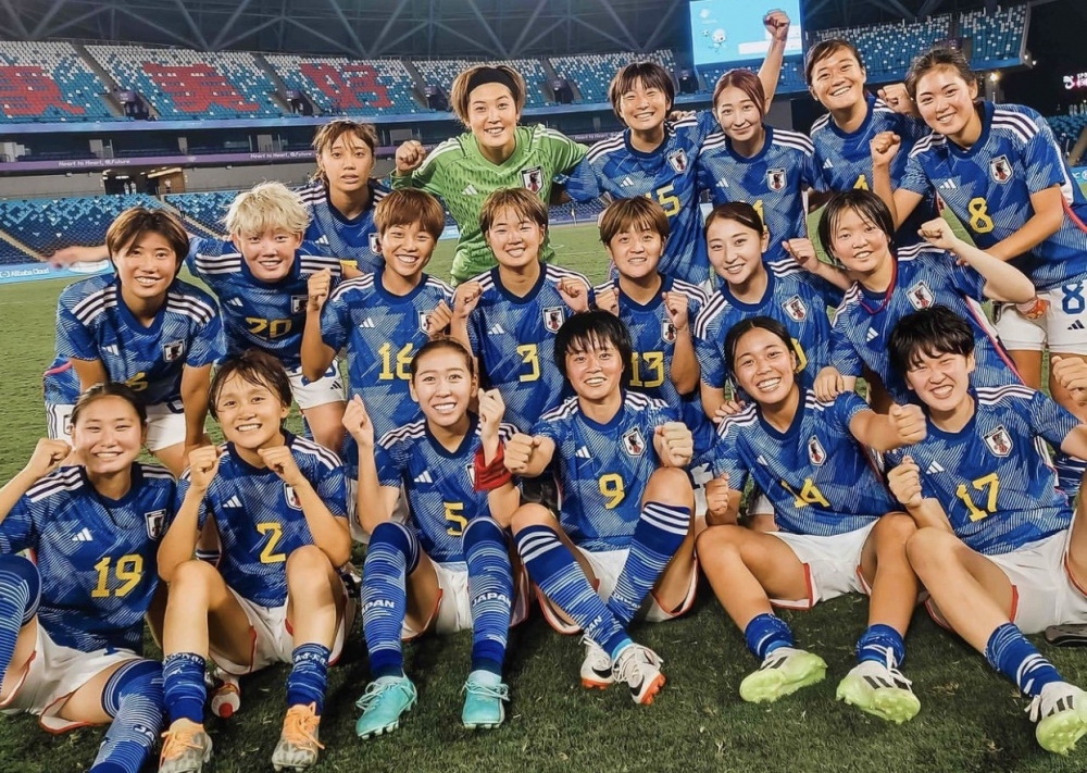 ĐT nữ Nhật Bản dù chỉ dự ASIAD với đội hình B nhưng vẫn đang thể hiện sức mạnh. (Ảnh: JFA). 