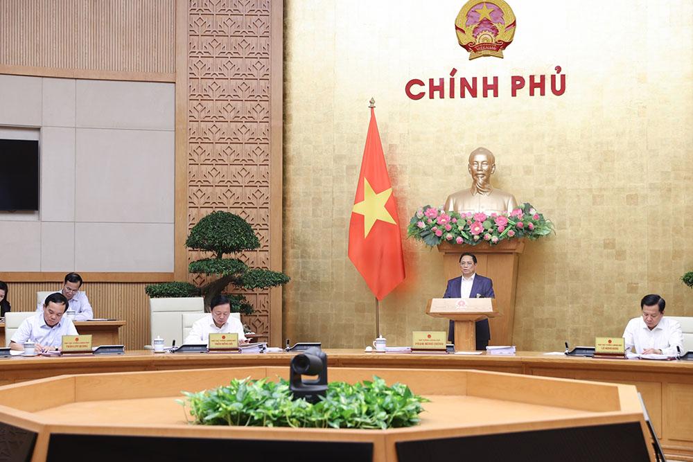 Thủ tướng Phạm Minh Chính chủ trì phiên họp Chính phủ thường kỳ tháng 8/2023 