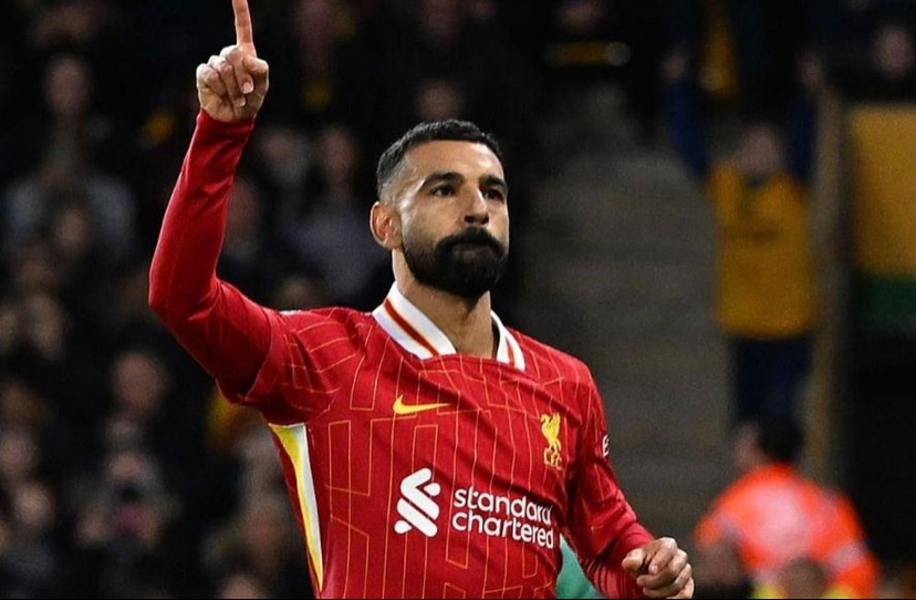 Salah ghi bàn giúp Liverpool giành 3 điểm.