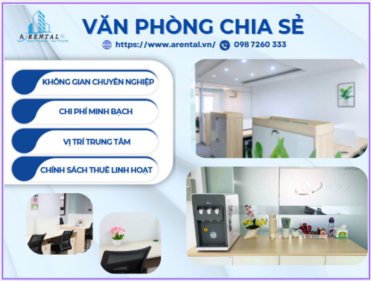 Văn phòng chia sẻ mang lại lợi ích thiết thực cho khách thuê.