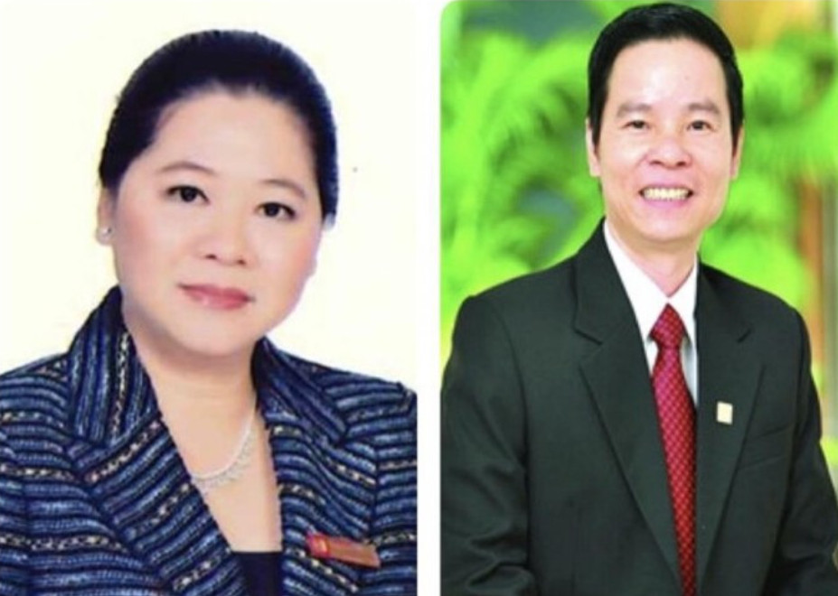 Hai đối tượng bị truy nã là bà Nguyễn Thị Thu Sương và ông Đinh Văn Thành. 