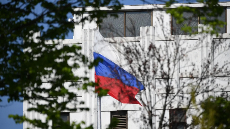 Đại sứ quán Nga tại Mỹ. Ảnh: Getty
