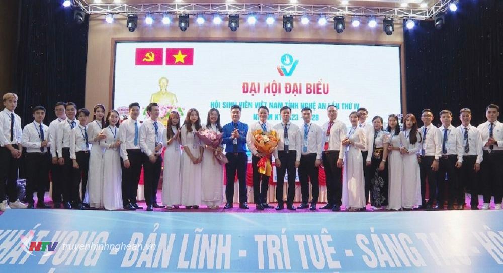 Ra mắt Ban Chấp hành Hội Sinh viên Việt Nam tỉnh Nghệ An lần thứ IV, nhiệm kỳ 2023 – 2028. 