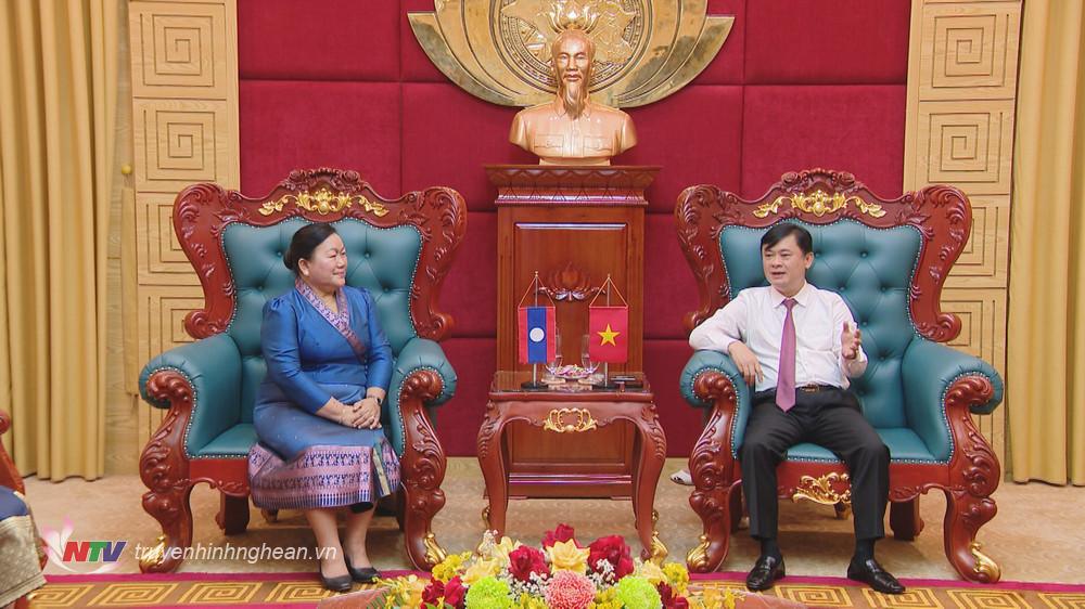 Bí thư Tỉnh uỷ , Chủ tịch HĐND tỉnh Nghệ An Thái Thanh Quý mong muốn chương trình hợp tác giữa 2 bên sẽ sớm được ký kết