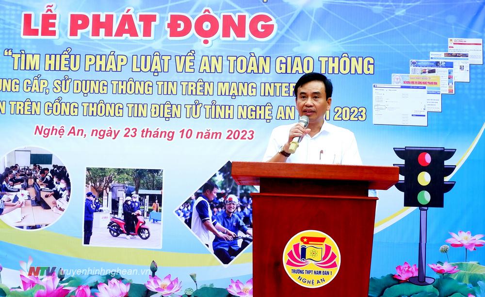 Phó Giám đốc Sở TT&TT Nguyễn Bá Hảo phát động cuộc thi