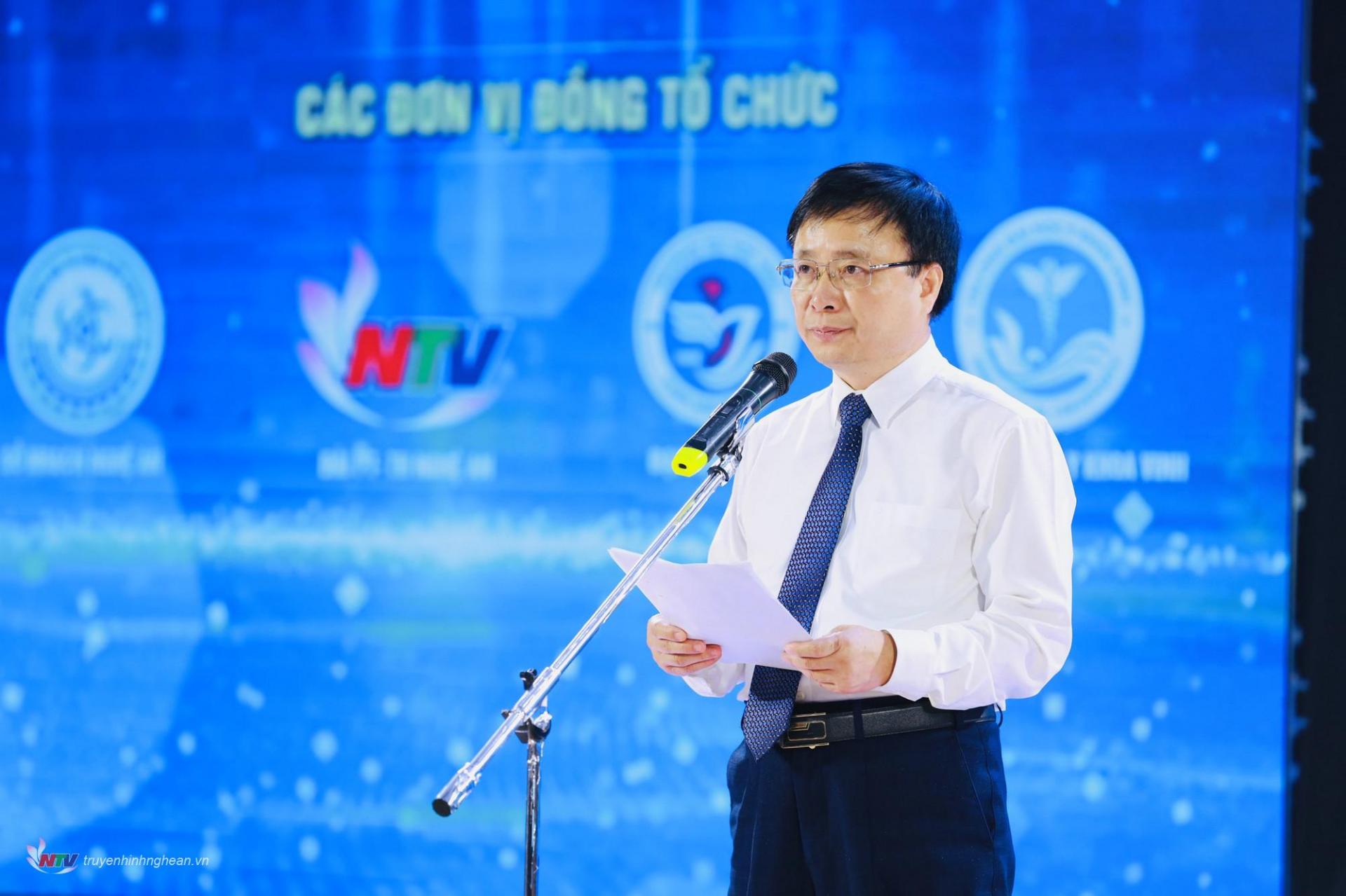Phó Chủ tịch UBND tỉnh Nghệ An Bùi Đình Long phát động Giải Sáng tạo khoa học và công nghệ và khởi nghiệp đổi mới sáng tạo Nghệ An, giai đoạn 2023 - 2026.