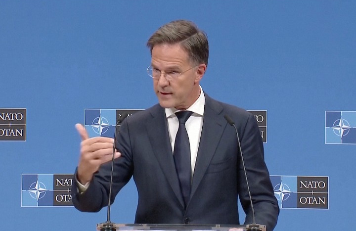 Ông Mark Rutte, Tổng thư ký Tổ chức Hiệp ước Bắc Đại Tây Dương (NATO).