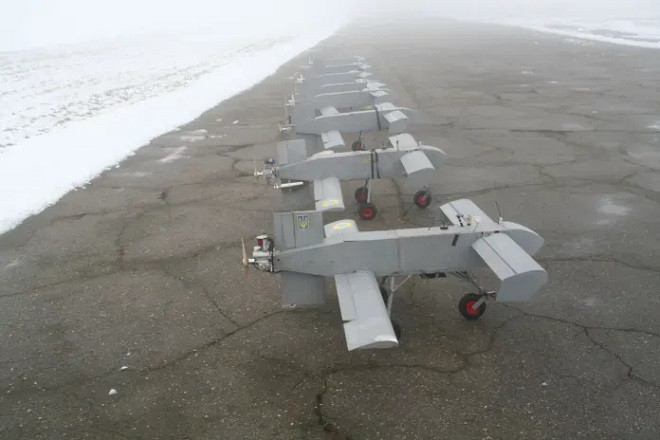 UAV cảm tử AQ 400 Scythe của Ukraine. Ảnh: Terminal Autonomy