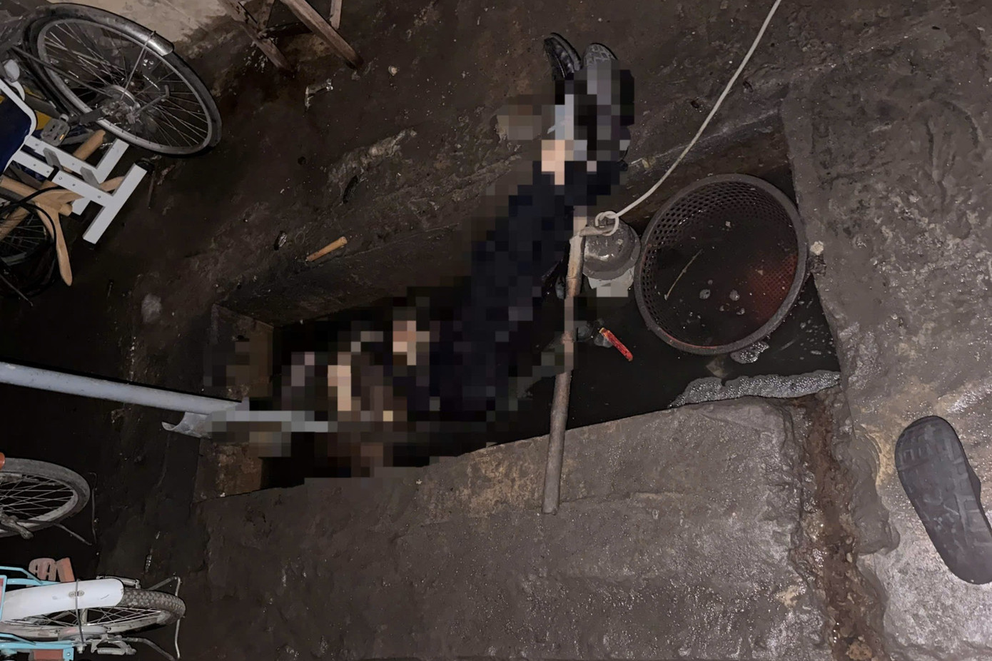 Hiện trường vụ tai nạn