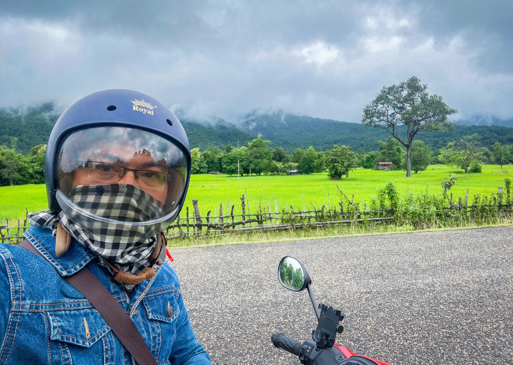 Chàng trai xứ Nghệ bắt đầu hành trình dài 103 ngày, phượt xe máy 11.395km xuyên 3 nước Đông Dương (Ảnh: Tony Nguyễn).
