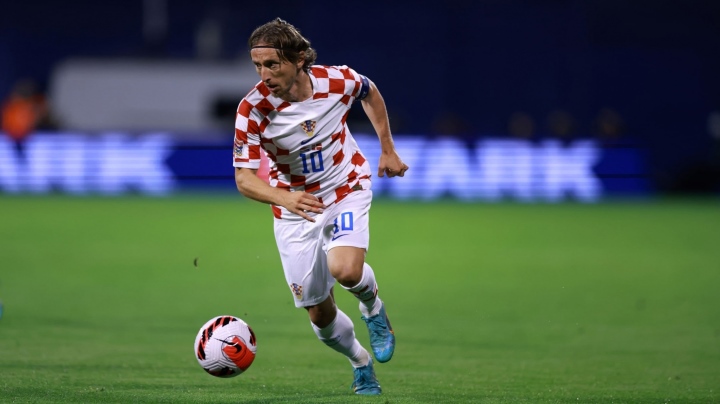 Luka Modric vẫn là đầu tàu của đội tuyển Croatia ở tuổi 37.