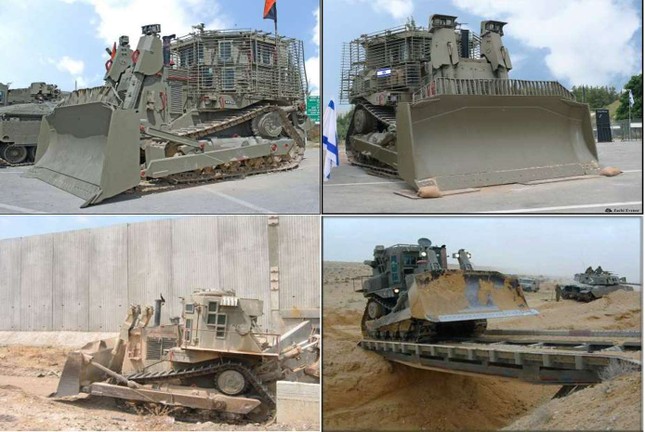 Máy ủi bọc thép DR9, công cụ quan trọng để Quân đội Israel sử dụng phá hoại đường hầm của Hamas