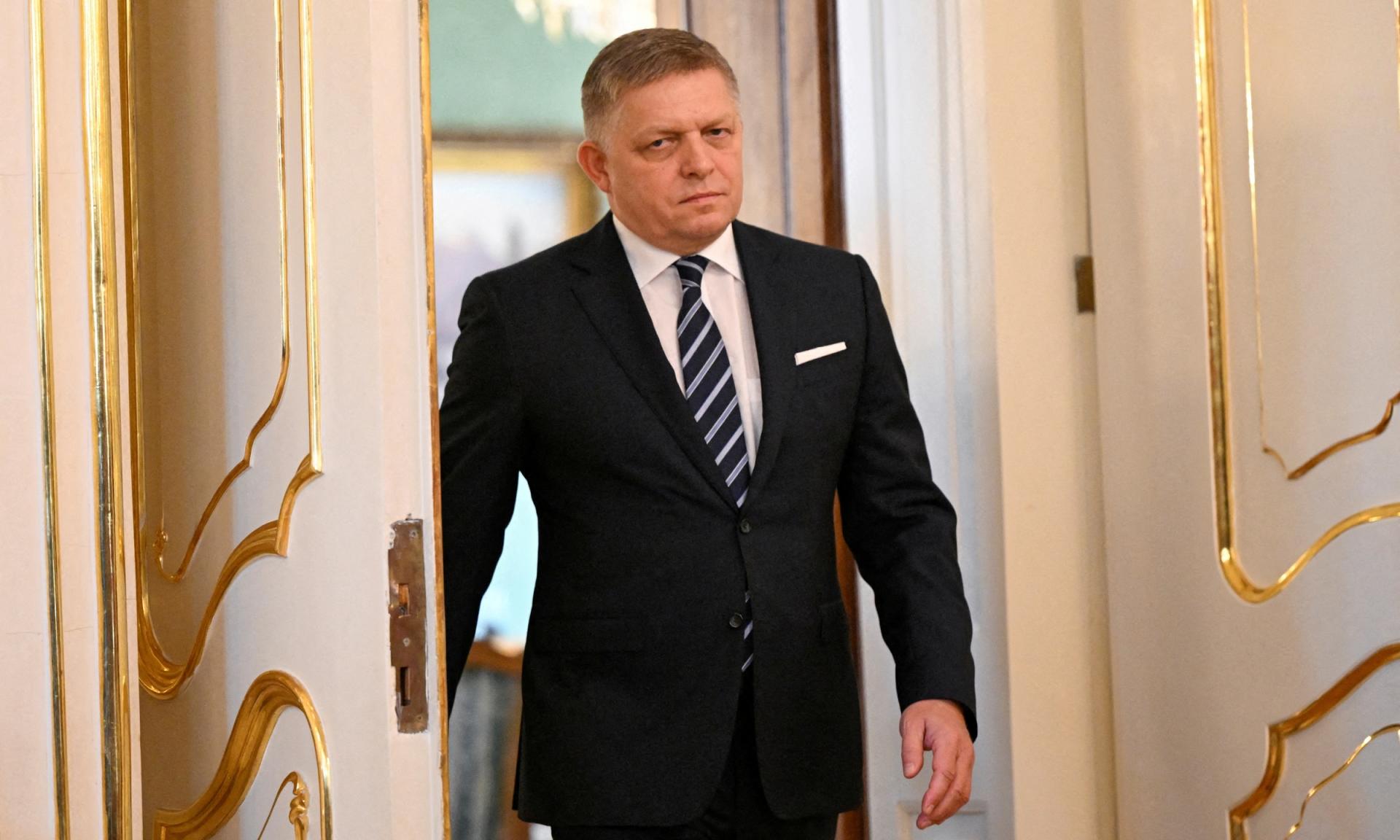 Tân Thủ tướng Slovakia Robert Fico tại Bratislava hôm 25/10. Ảnh: Reuters