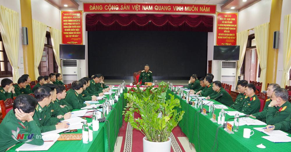 Trung tướng Lê Quang Minh, Phó chủ nhiệm Tổng cục Chính trị Quân đội nhân dân Việt Nam kết luận kiểm tra
