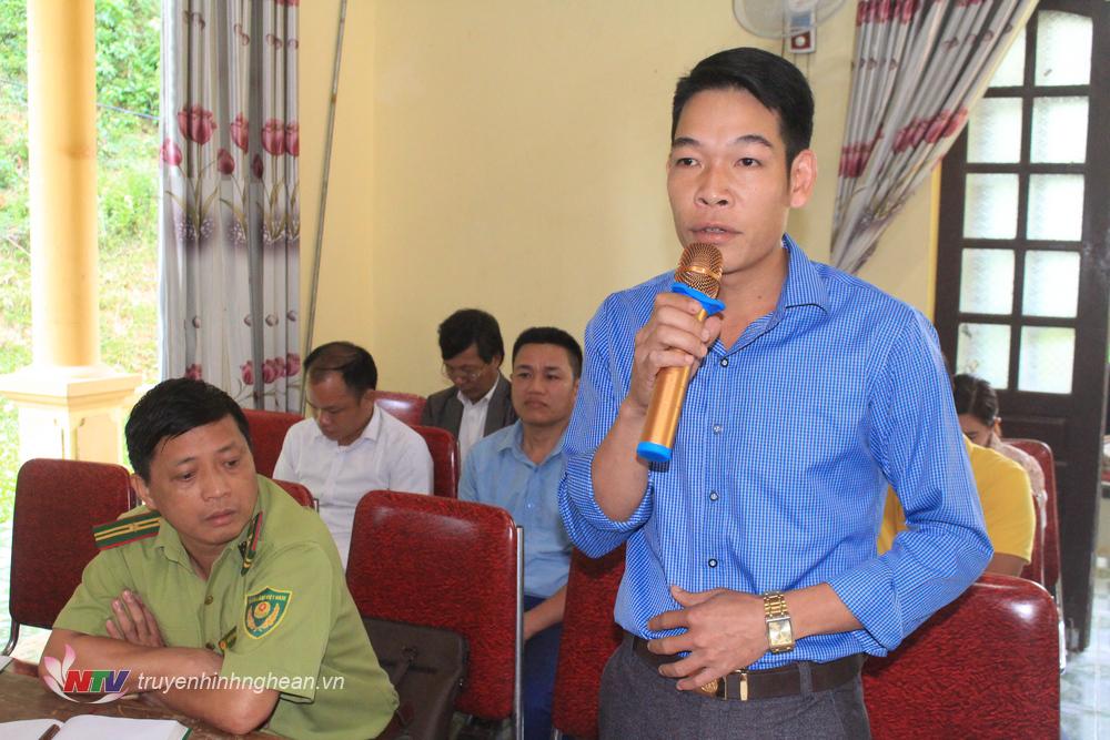 Cử tri Lô Văn Kiềm kiến nghị một số hộ dân ở xóm Pục Nháo thực hiện chính sách di dời nhà ở khẩn cấp nhưng chưa nhận được sự hỗ trợ