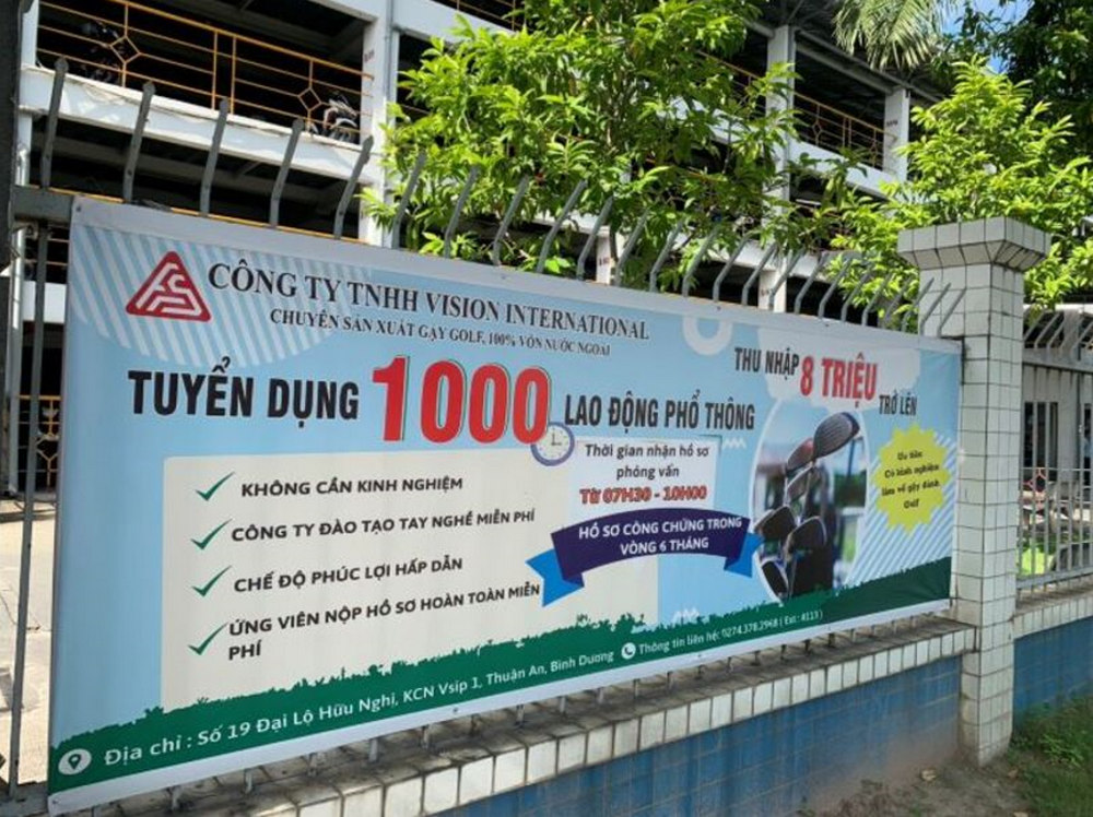 Cuối năm là cơ hội vàng cho công nhân tìm việc tại các khu công nghiệp