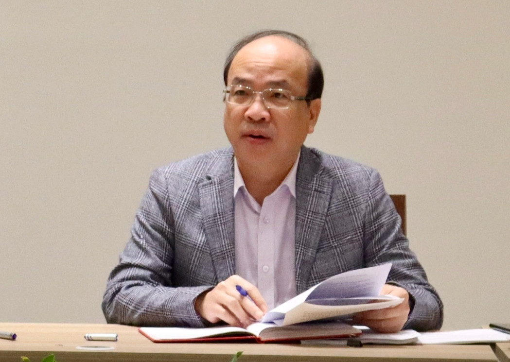 Thứ trưởng Bộ Tư pháp Phan Chí Hiếu. ẢNH: PHÚC BÌNH