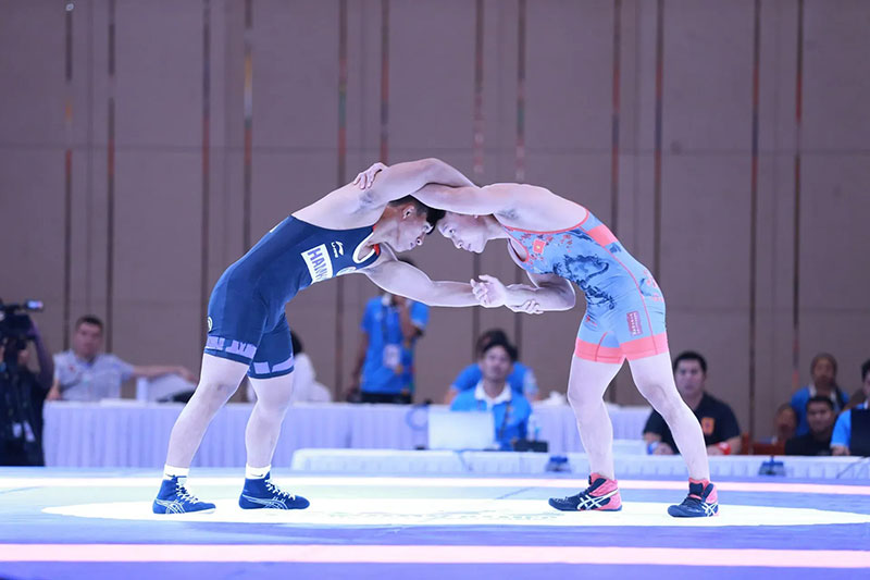 ĐT vật Việt Nam giảm chỉ tiêu HCV tại SEA Games.
