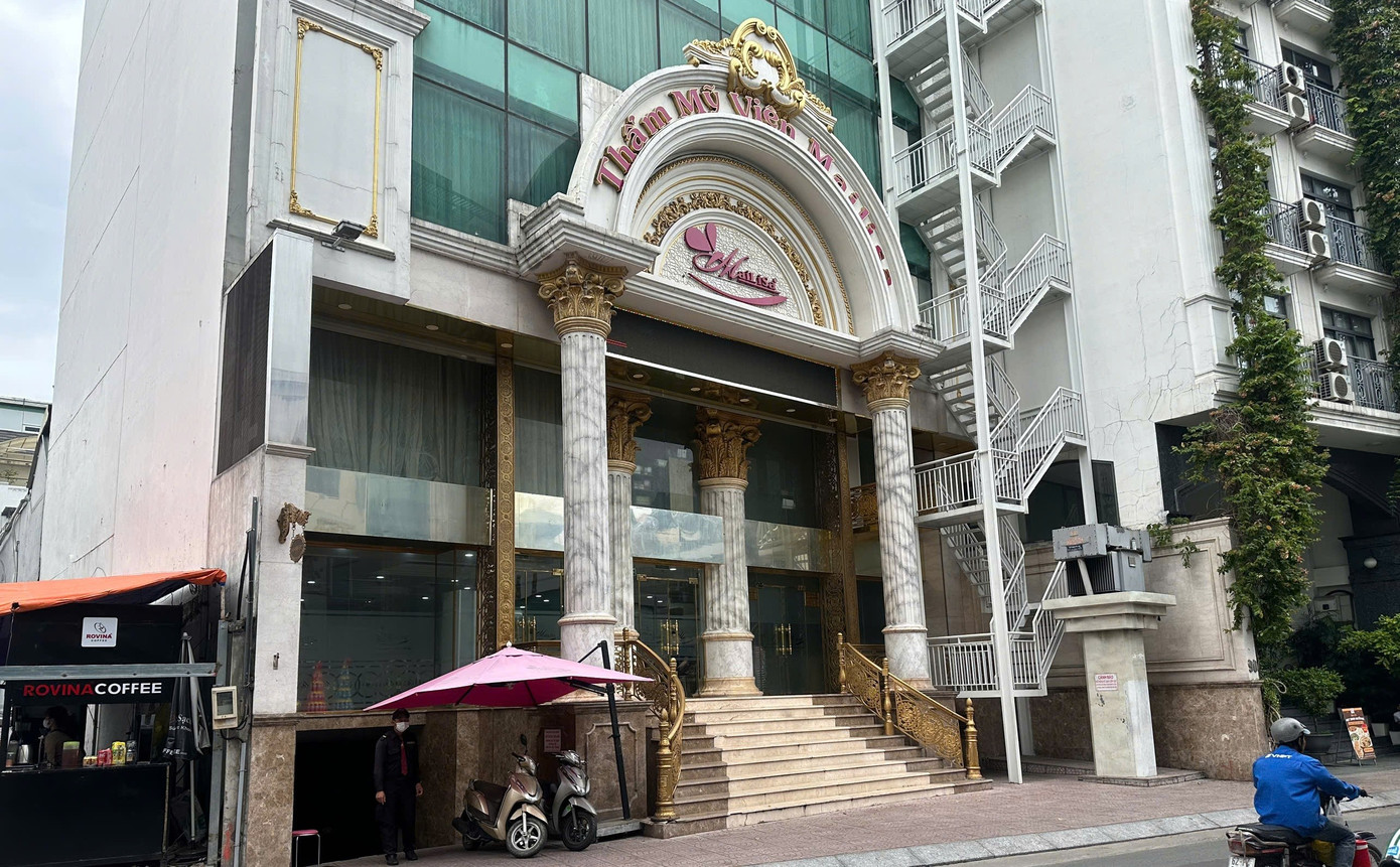 Cơ sở Thẩm mỹ viện Mailisa vắng hoe khách sau ngày C03 khởi tố bắt giam chủ hệ thống.