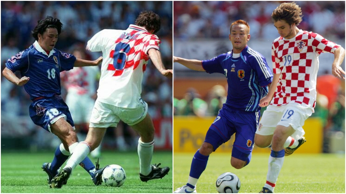 Nhật Bản chưa từng thắng Croatia trong 2 lần gặp nhau trước đây ở World Cup. (Ảnh: Getty)