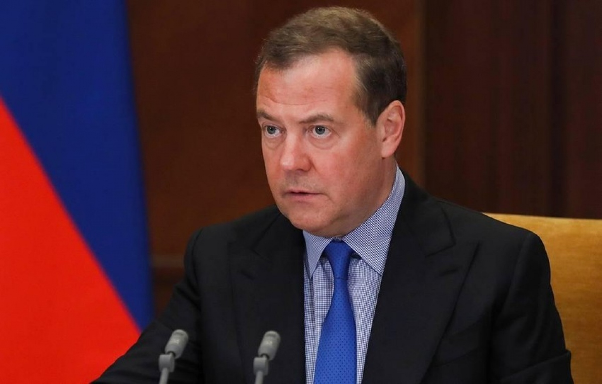 Ông Dmitry Medvedev, cựu Tổng thống Nga, hiện là Phó chủ tịch Hội đồng An ninh Nga. Ảnh: TASS