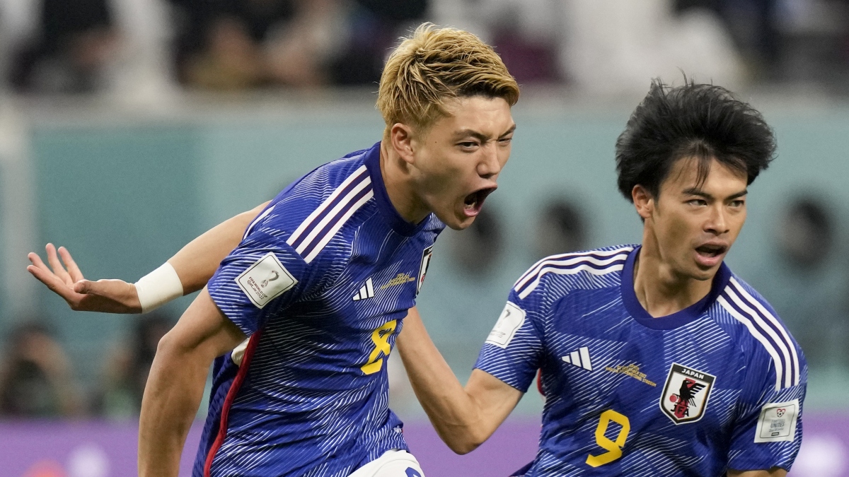 Nhật Bản đang là hiện tượng ở World Cup 2022. (Ảnh: Reuters)