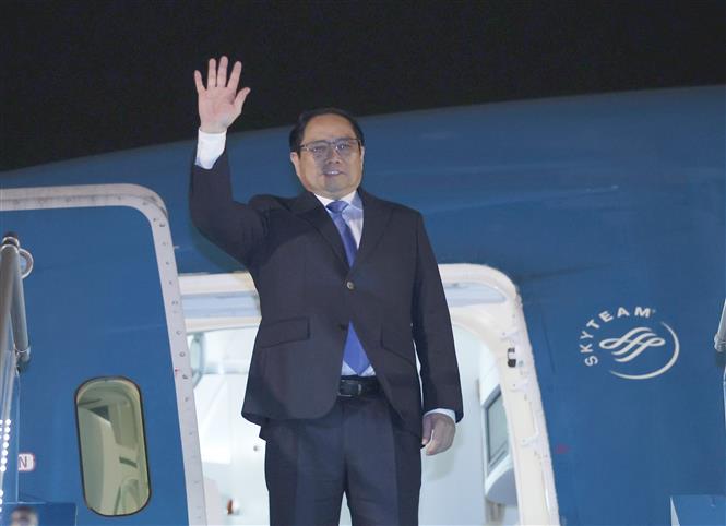 Thủ tướng Phạm Minh Chính rời Hà Nội lên đường tham dự Hội nghị cấp cao kỷ niệm 45 năm ASEAN-EU và thăm chính thức Luxembourg, Hà Lan và Bỉ. 