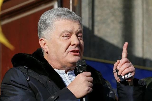 Cựu Tổng thống Ukraine Petro Poroshenko. Ảnh: Reuters