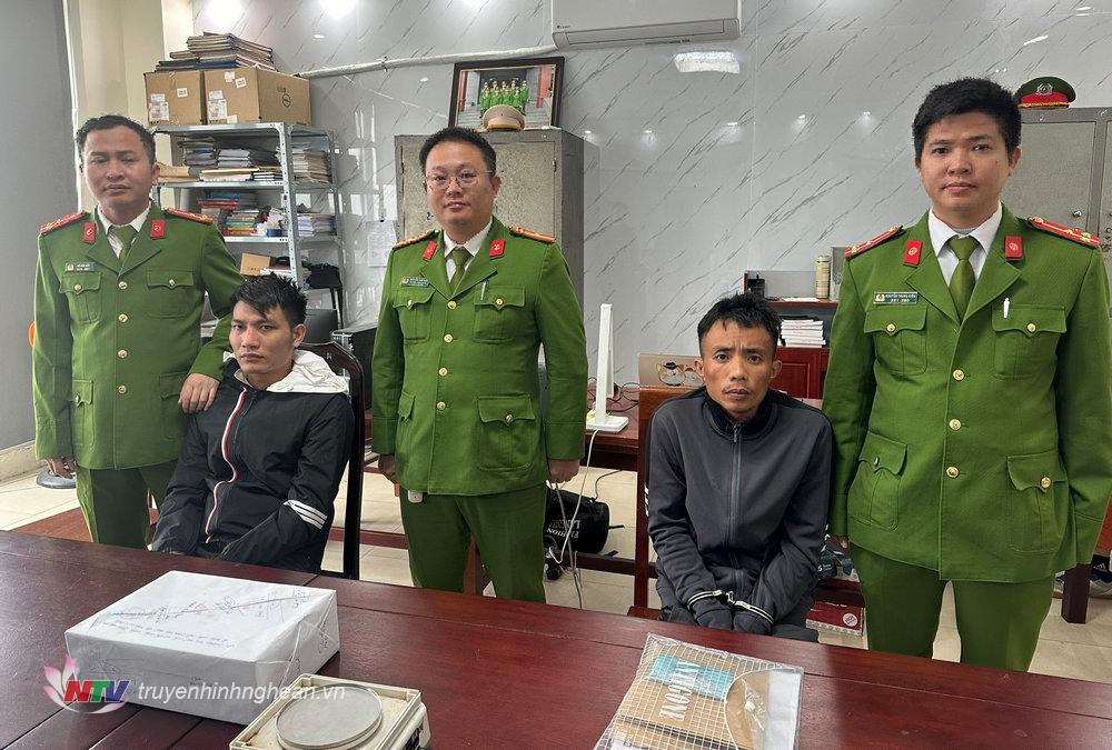2 đối tượng Nguyễn Đình Thành và Phạm Xuân Chắt bị Cơ quan Công an bắt giữ