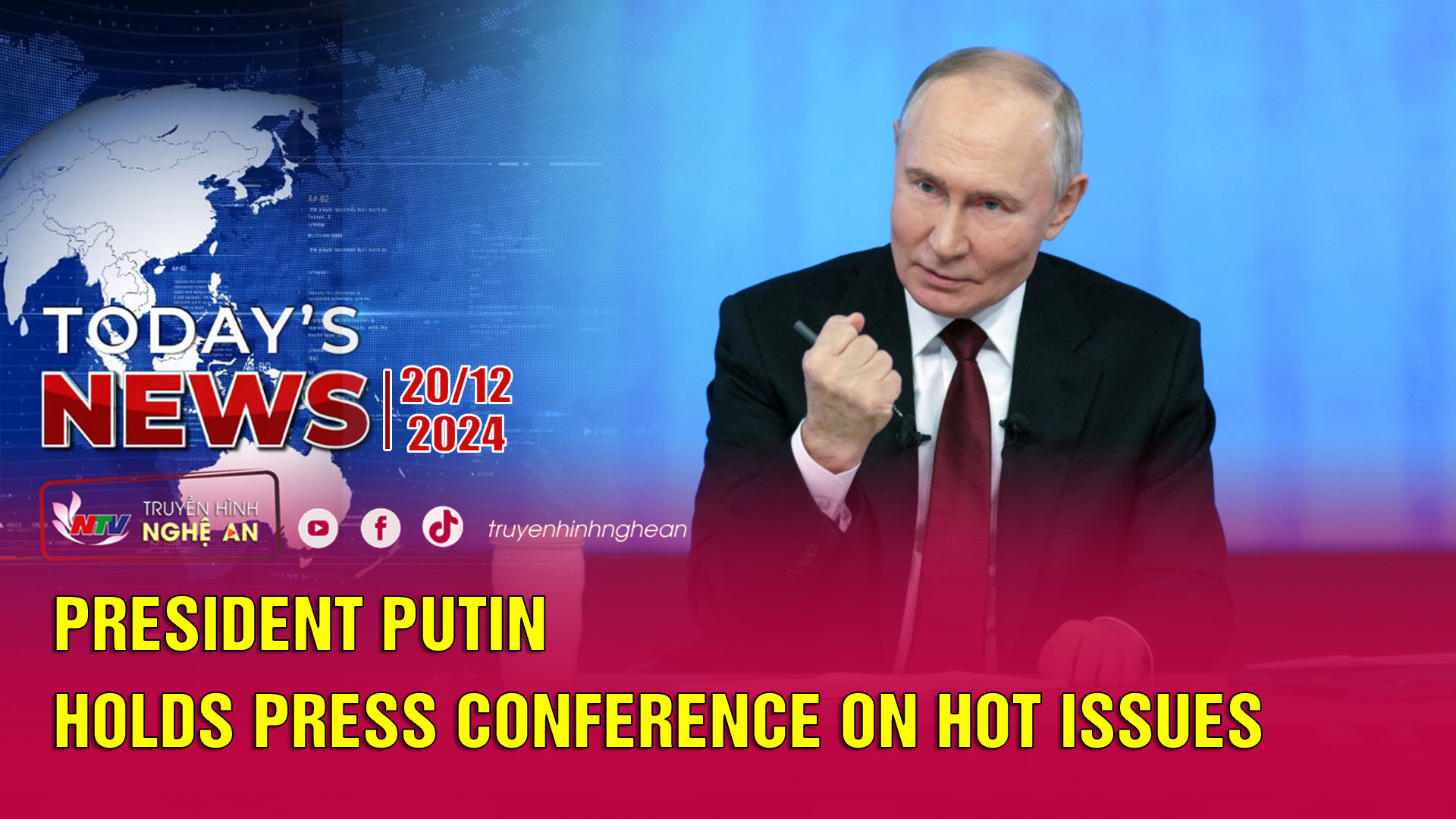 Today's News 20/12/2024: President Putin Holds Press Conference on Hot Issues