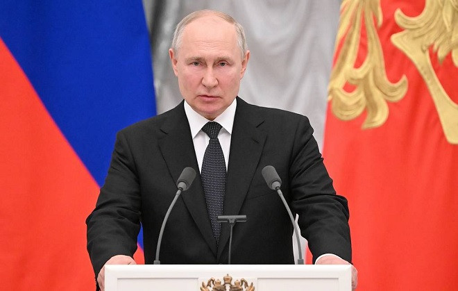 Tổng thống Nga Vladimir Putin. Ảnh: Tass