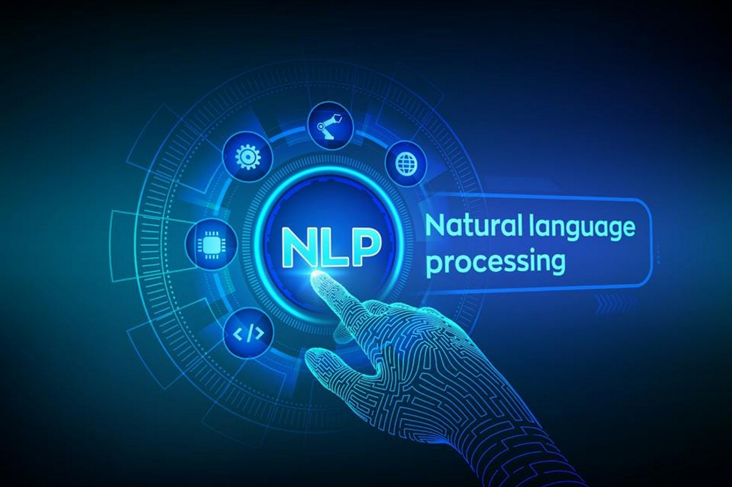 NLP giúp máy tính hiểu và xử lý ngôn ngữ con người, hỗ trợ tự động hóa và tối ưu hóa doanh nghiệp