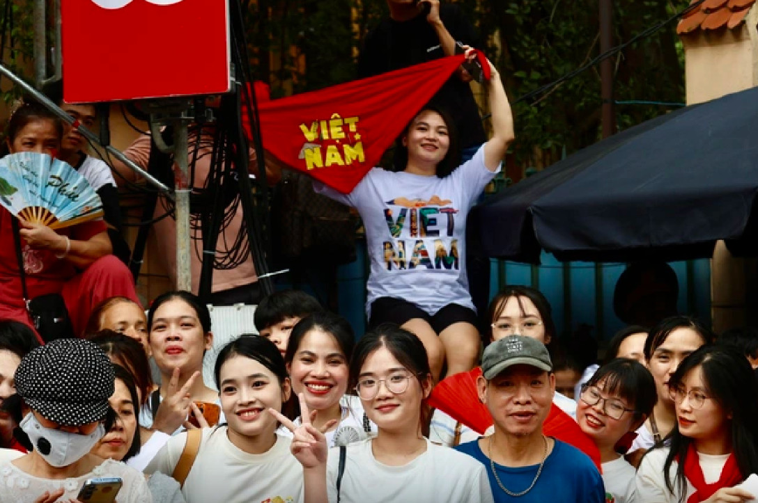 Người dân tham dự sự kiện A80. Ảnh minh hoạ