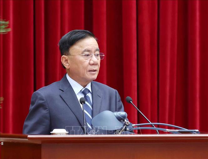 Thường trực Ban Bí thư Trần Cẩm Tú. Ảnh: TTXVN