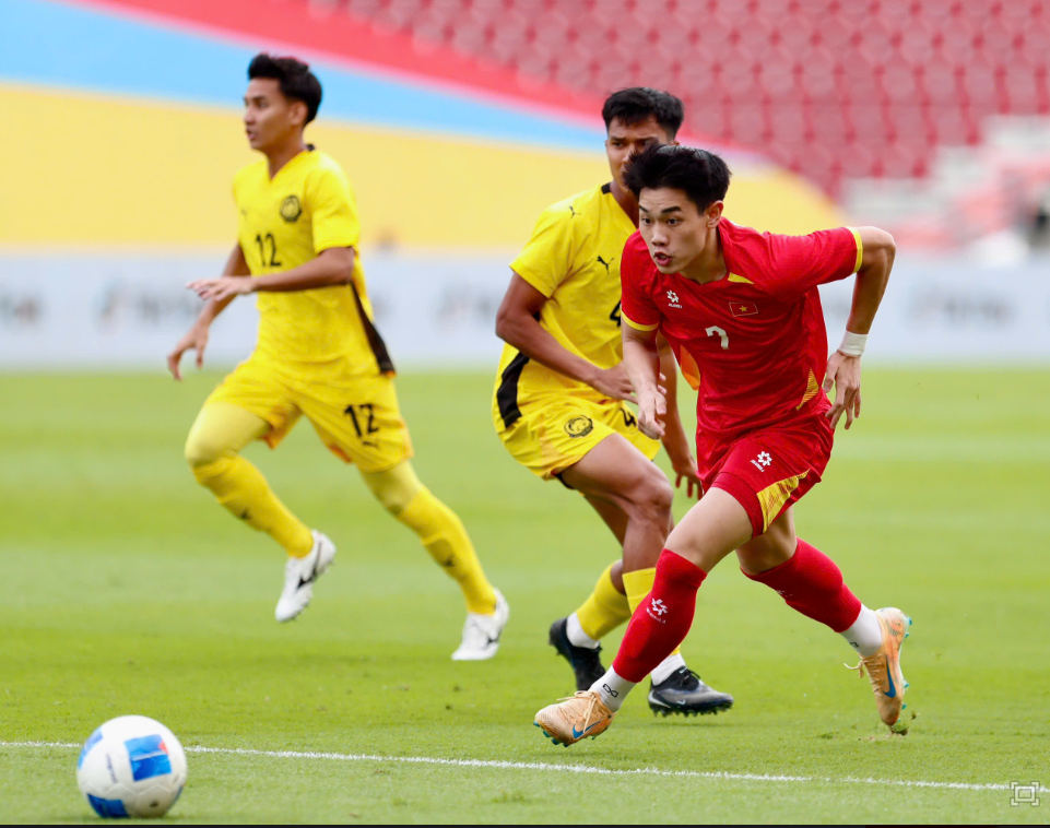 Đình Bắc là mũi nhọn hứa hẹn sẽ bị U22 Philippines quan tâm đặc biệt trận bán kết tới. Ảnh: Tuấn Phạm