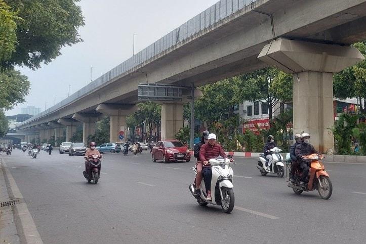 Sáng 11-12, Hà Nội không mưa, thời tiết rét. Ảnh: Bảo Châu