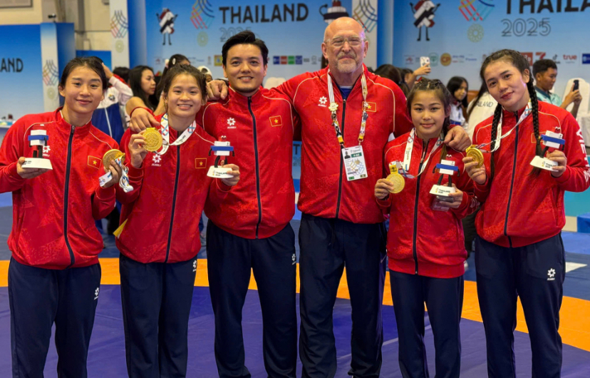 Tuyển vật Việt Nam thi đấu rất thành công tại SEA Games 33.