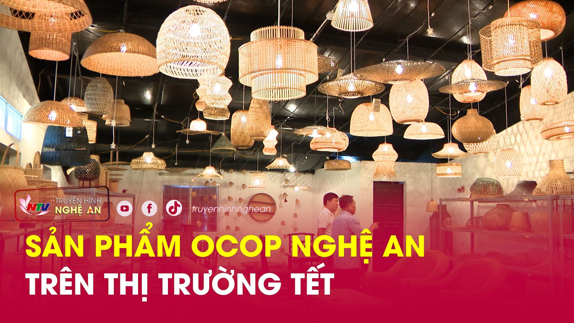 Sản phẩm OCOP Nghệ An trên thị trường Tết