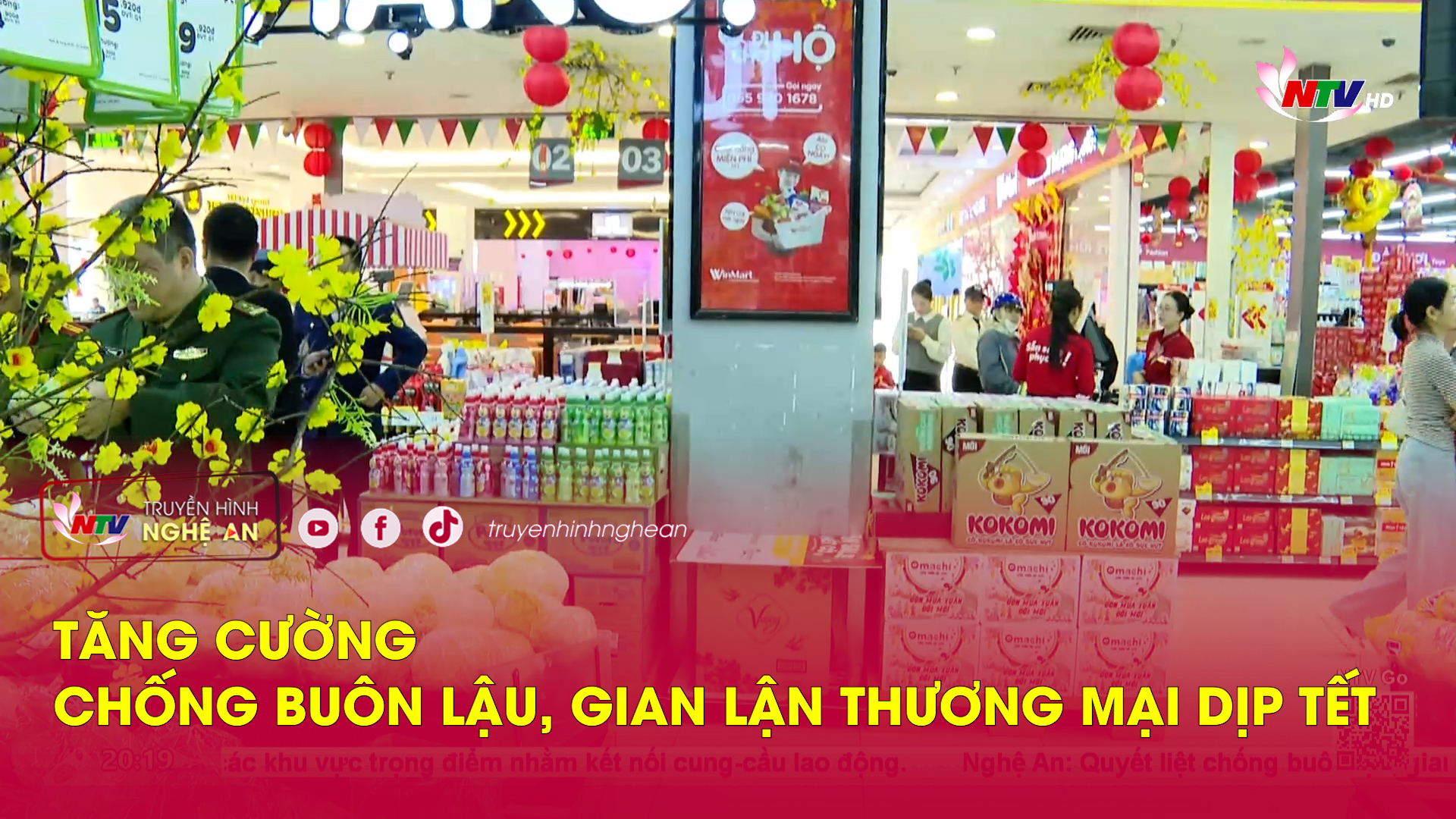 Tăng cường chống buôn lậu, gian lận thương mại dịp tết