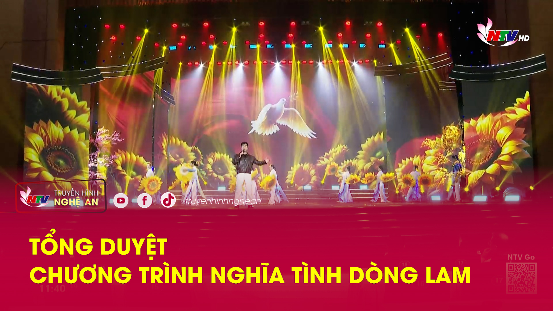 Tổng duyệt Chương trình Nghĩa tình dòng Lam