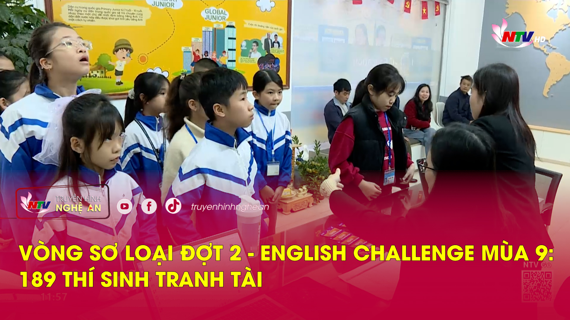 Vòng Sơ loại đợt 2 - English Challenge mùa 9: 189 thí sinh tranh tài