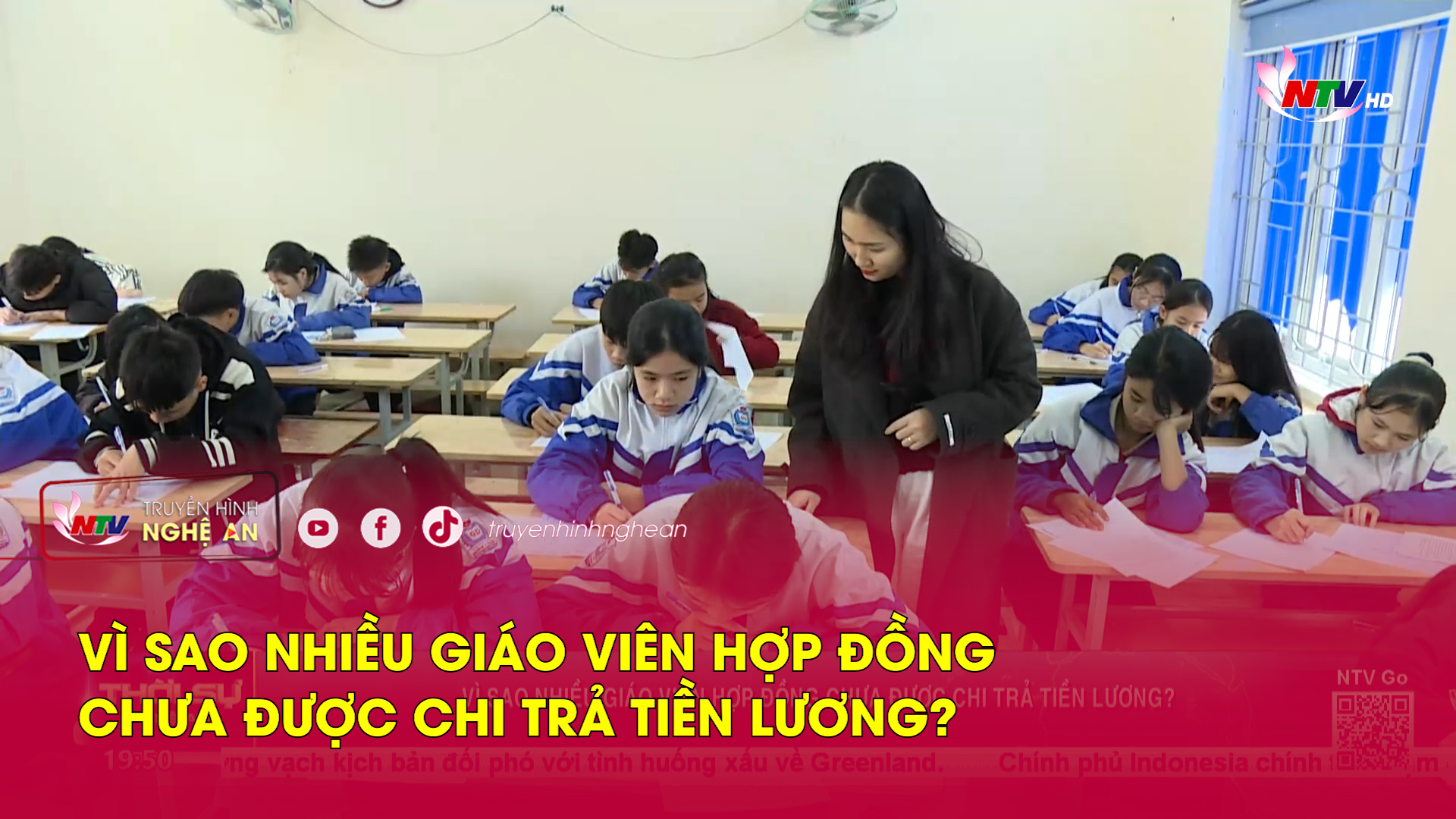 Vì sao nhiều giáo viên hợp đồng chưa được chi trả tiền lương?