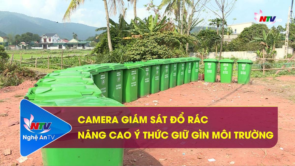 Camera giám sát đổ rác - nâng cao ý thức giữ gìn môi trường