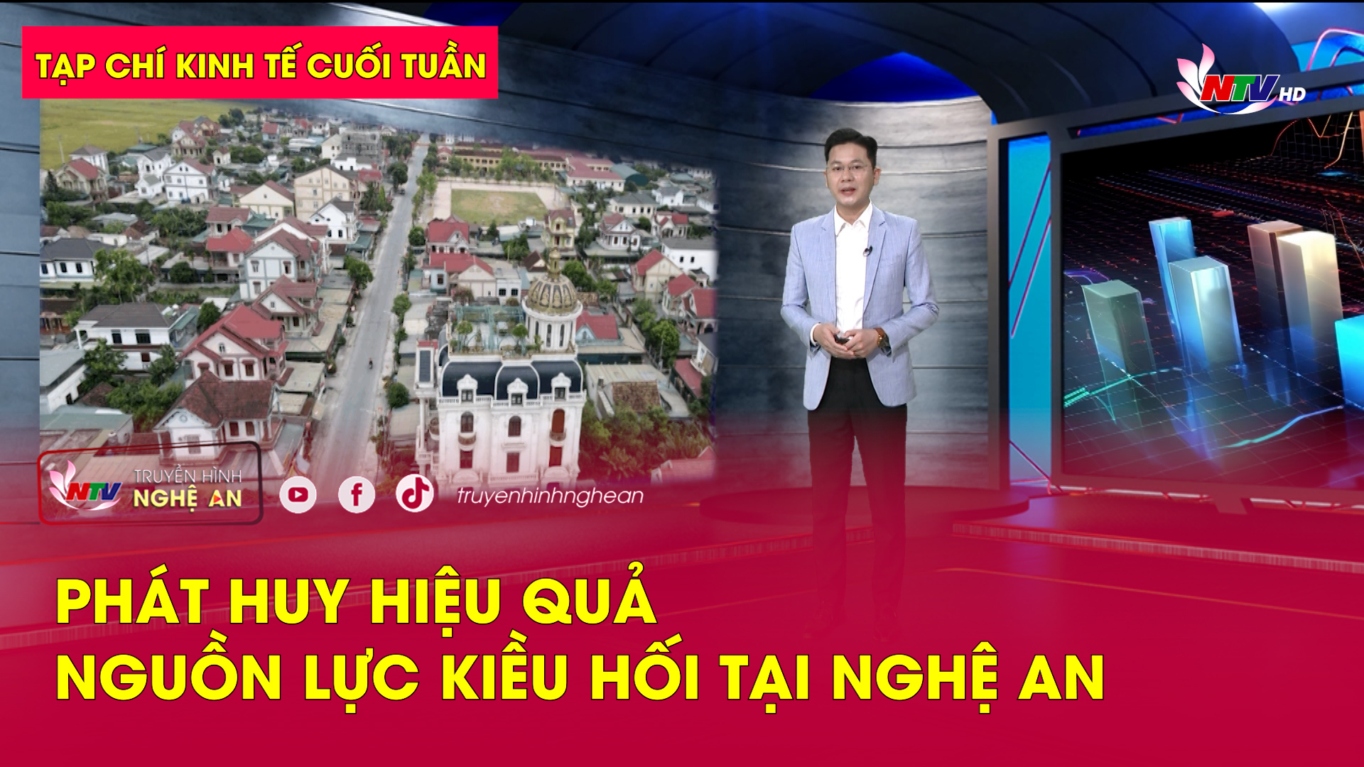 Tạp chí kinh tế cuối tuần: Phát huy hiệu quả nguồn lực kiều hối tại Nghệ An
