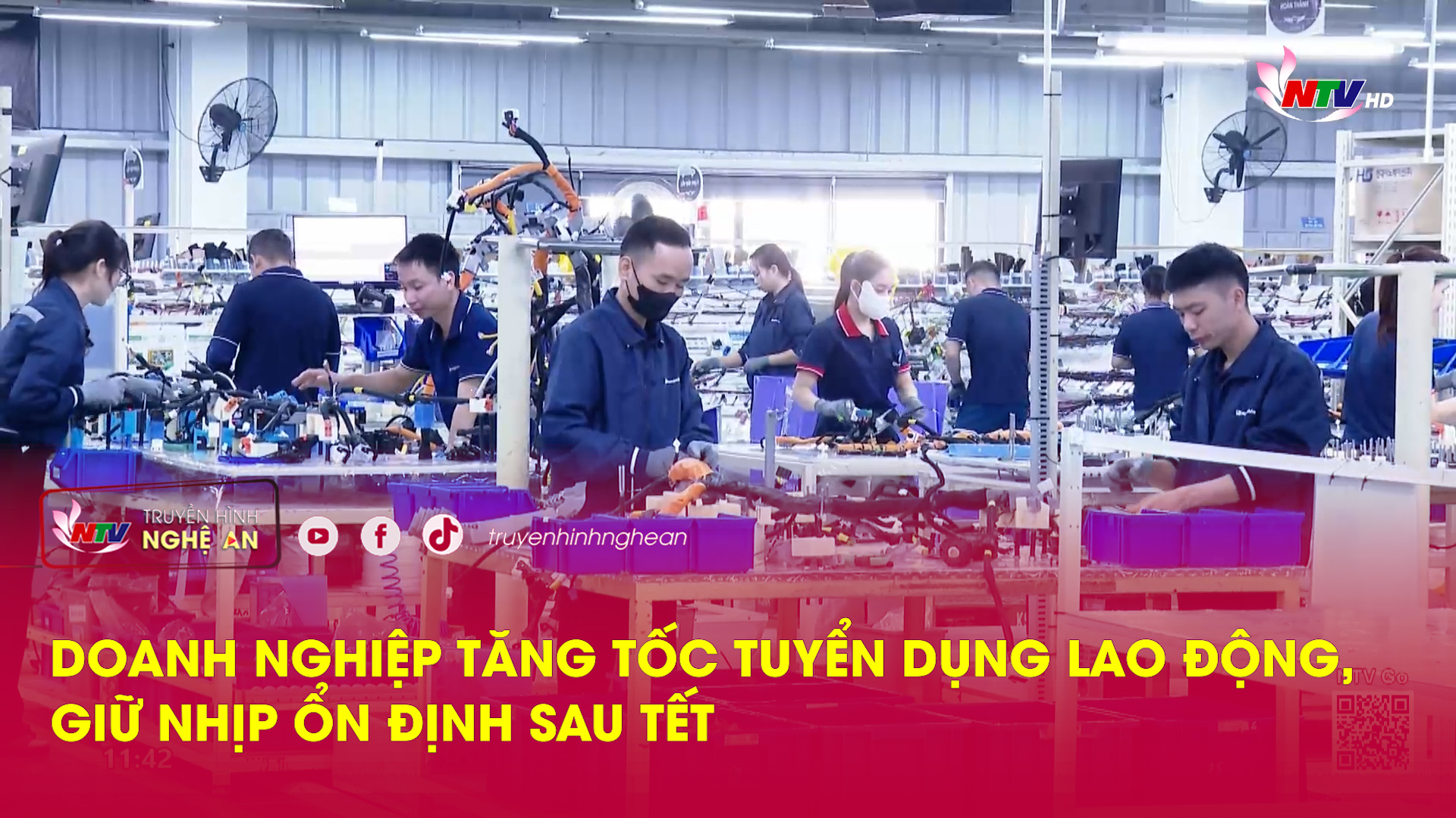 Doanh nghiệp tăng tốc tuyển dụng lao động, giữ nhịp ổn định sau Tết