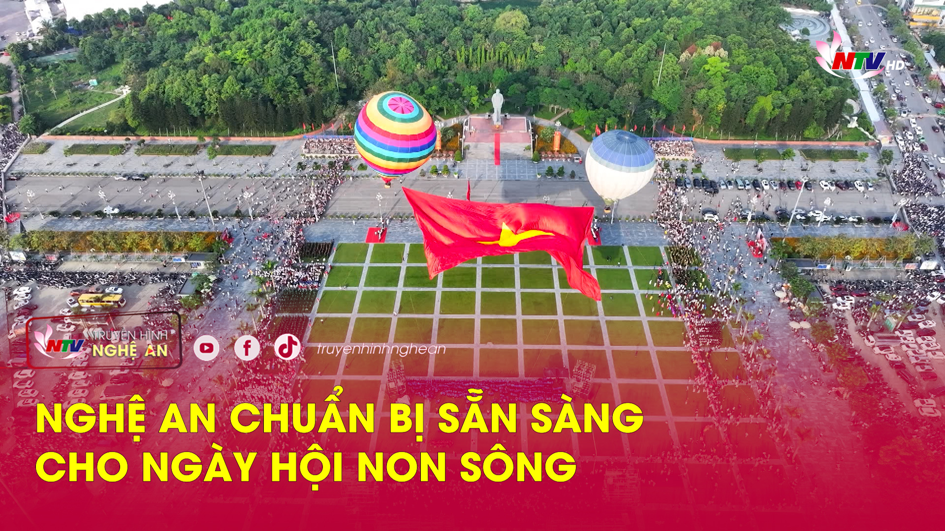 Nghệ An chuẩn bị sẵn sàng cho ngày hội non sông