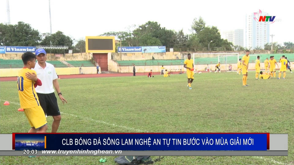 CLB bóng đá Sông Lam Nghệ An tự tin bước vào mùa giải mới