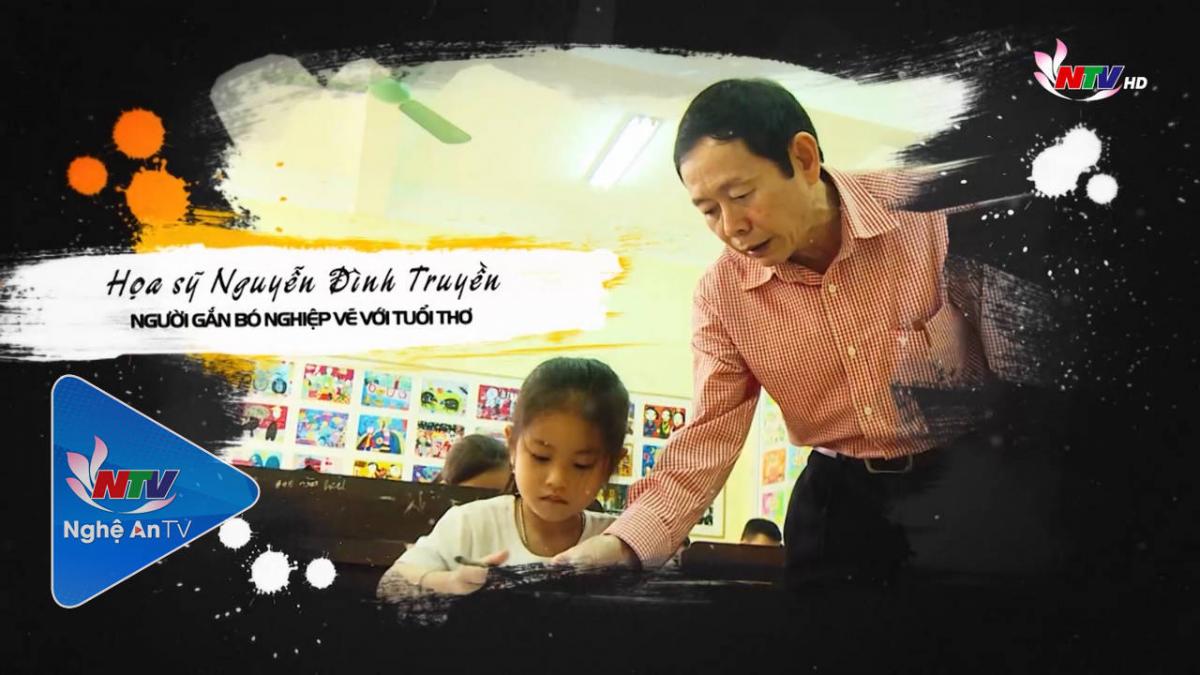 Trò chuyện cuối tuần: Hoạ sỹ Nguyễn Đình Truyền - Người gắn bó nghiệp vẽ với tuổi thơ