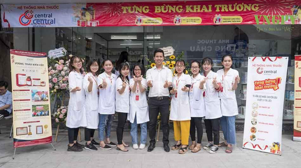 Nhà thuốc Trung Tâm Thuốc Central Pharmacy xây dựng mô hình nhà thuốc online
